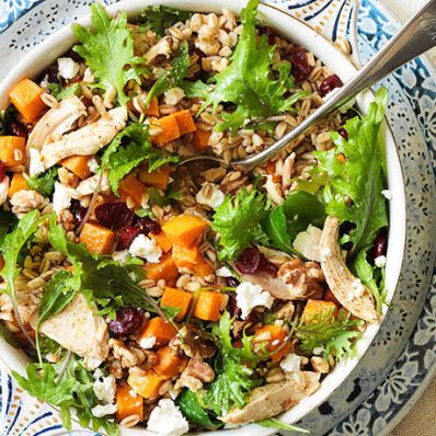 Squash and Farro Salad