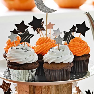 Devilish Chocolate Frosted Cupcakes