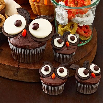 Owl Cupcakes