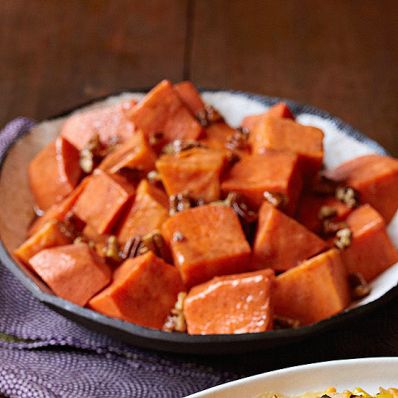 Honeyed Sweet Potatoes