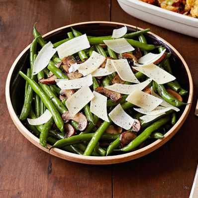 Sauteed Green Beans with Parmesan