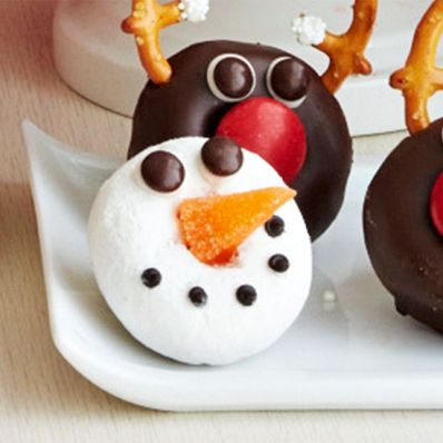 Snowman Doughnuts