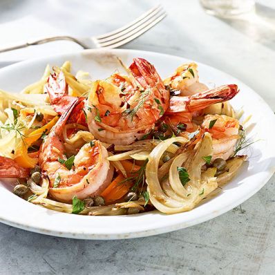 Shrimp and Fennel