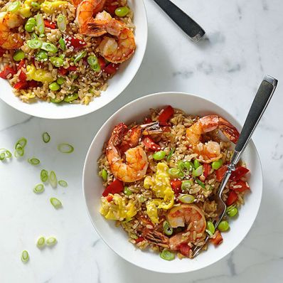 Shrimp Un-Fried Rice