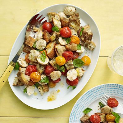 Roasted Tomato Panzanella