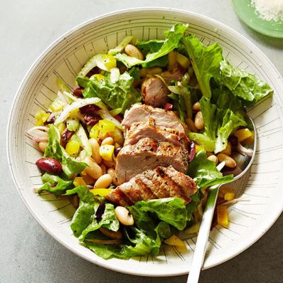 Escarole, Bean and Pork Salad
