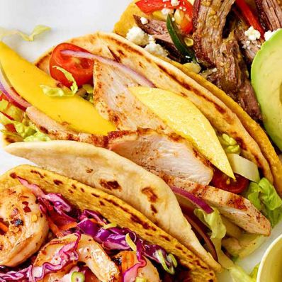 Chicken and Mango Tacos