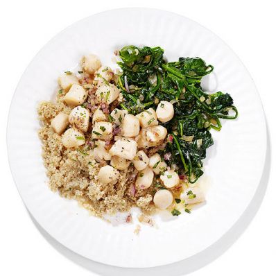 Lemon-Tarragon Scallops