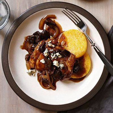 Chicken with Figs and Blue Cheese