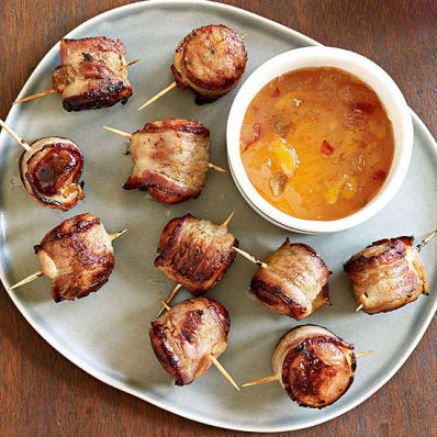 Sausage-Bacon Wraps