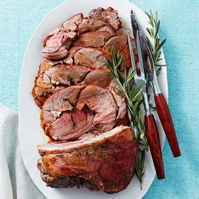 Rosemary-Garlic Roasted Lamb