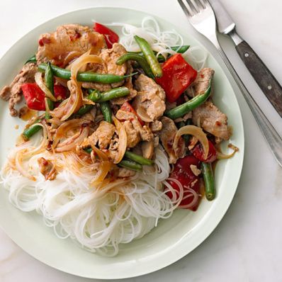 Sambal Pork and Green Beans
