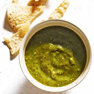 Charred Tomatillo Salsa