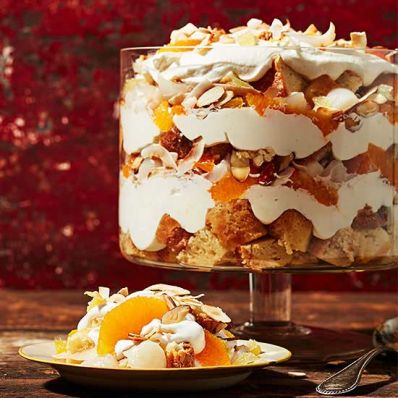 No-Bake Ginger Lychee Trifle