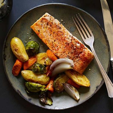Sheet Pan Smoked Paprika Salmon