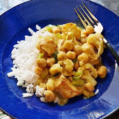 Curried Chicken and Cauliflower