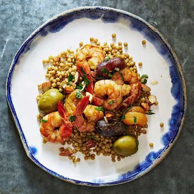Moroccan Shrimp and Couscous