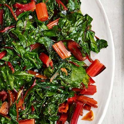 Garlicky Swiss Chard