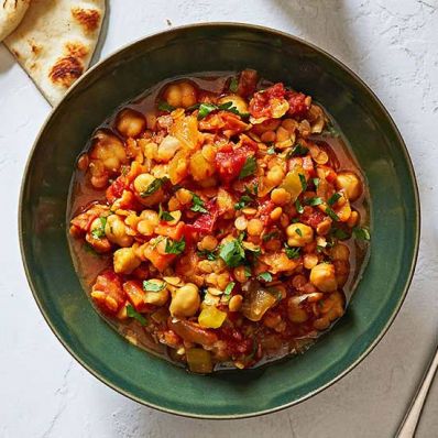 Lentil-Chickpea Chili