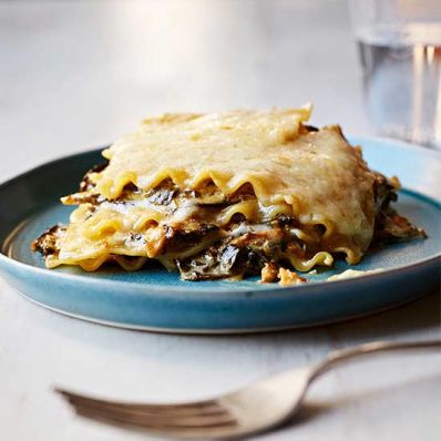 Vegetarian Lasagna Alfredo