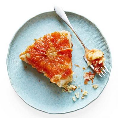 Grapefruit Upside-Down Cake