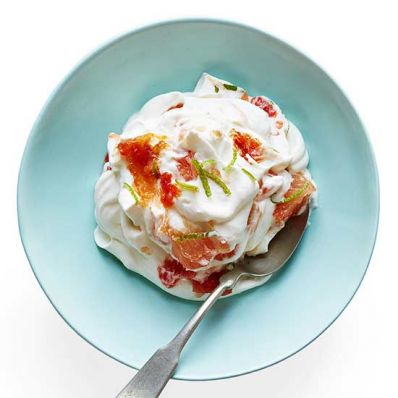 Grapefruit Mousse