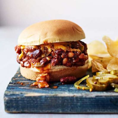3-Bean Sloppy Joes