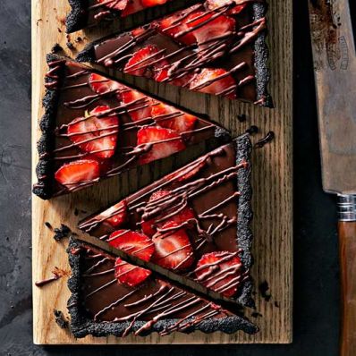 No-Bake Chocolate Ganache Tart