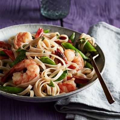 Coconut-Lime Shrimp Noodles