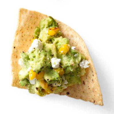 Corn and Feta Guacamole
