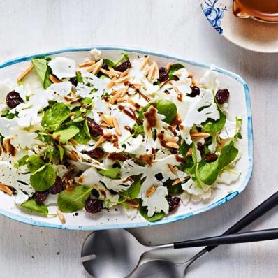 Cauliflower and Tart Cherry Salad