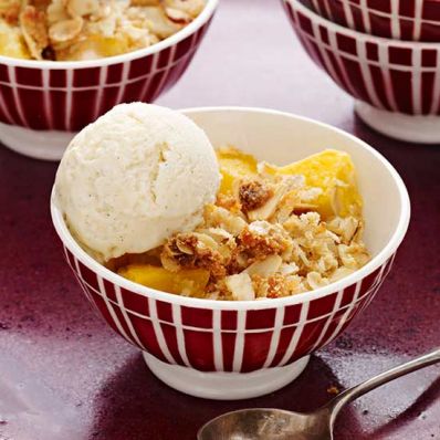 Pineapple-Mango Crisp