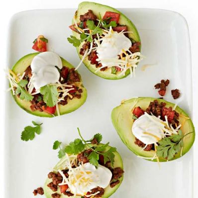 Taco-Stuffed Avocados