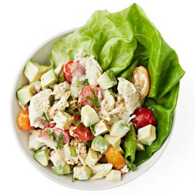 Crab, Avocado and Tomato Salad