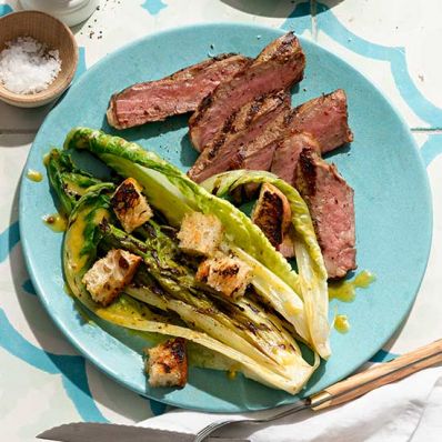 Grilled Romaine Steakhouse Caesar