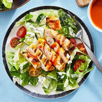 BBQ Buffalo Chicken Salad