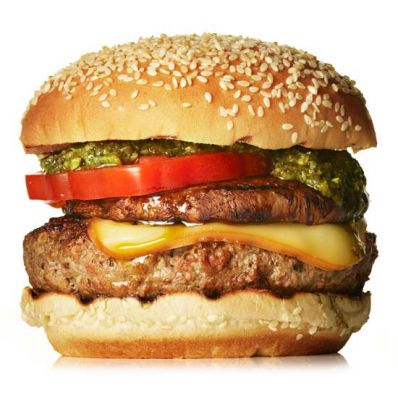 Half-and-Half Burger