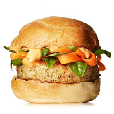 Thai Shrimp Burger