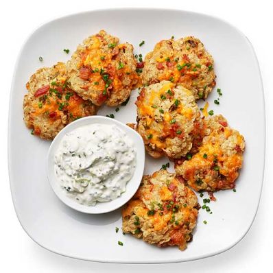 Bacon-Cheddar Cakes