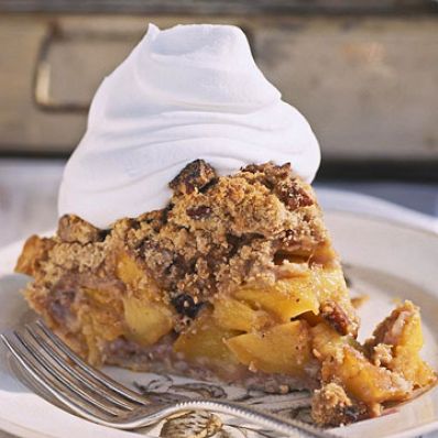 Streusel-Topped Peach Pie