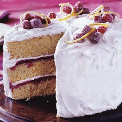 Lemon-Cranberry Cake