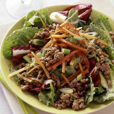 Spicy Thai Ground Beef Salad