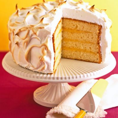 Lemon Meringue Cake