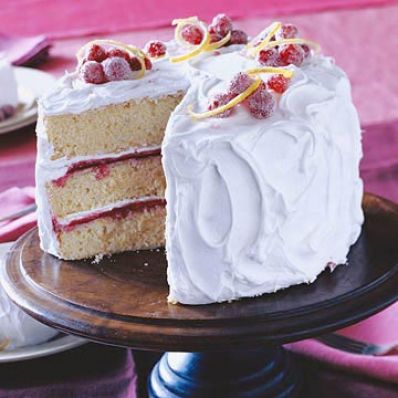 Lemon-Cranberry Cake