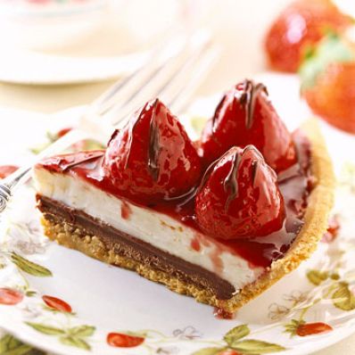Berry Delicious Black Bottom Pie