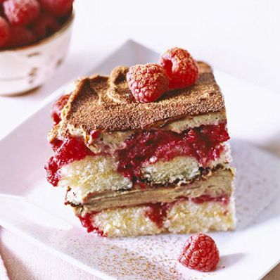 Raspberry Tiramisu