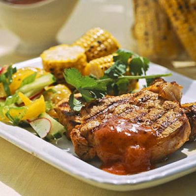 Pork Medallions With Sweet Chili Sauce