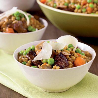 Beef and Barley Risotto
