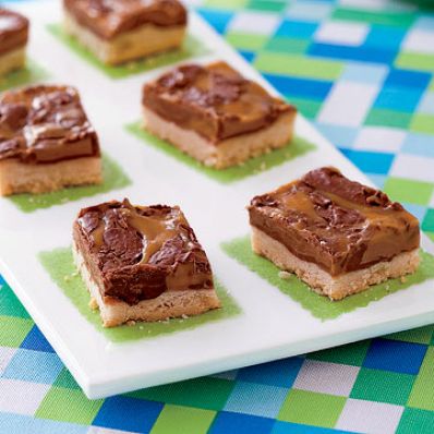 Candy-Topped Shortbread Bars