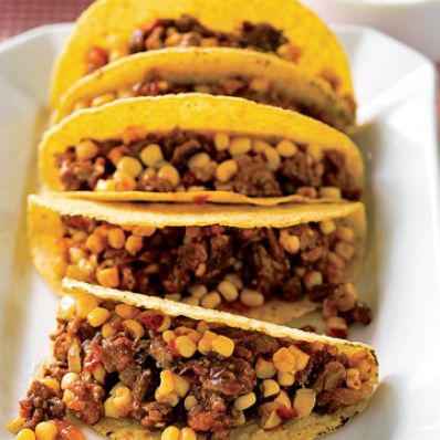 Turkey Picadillo Tacos